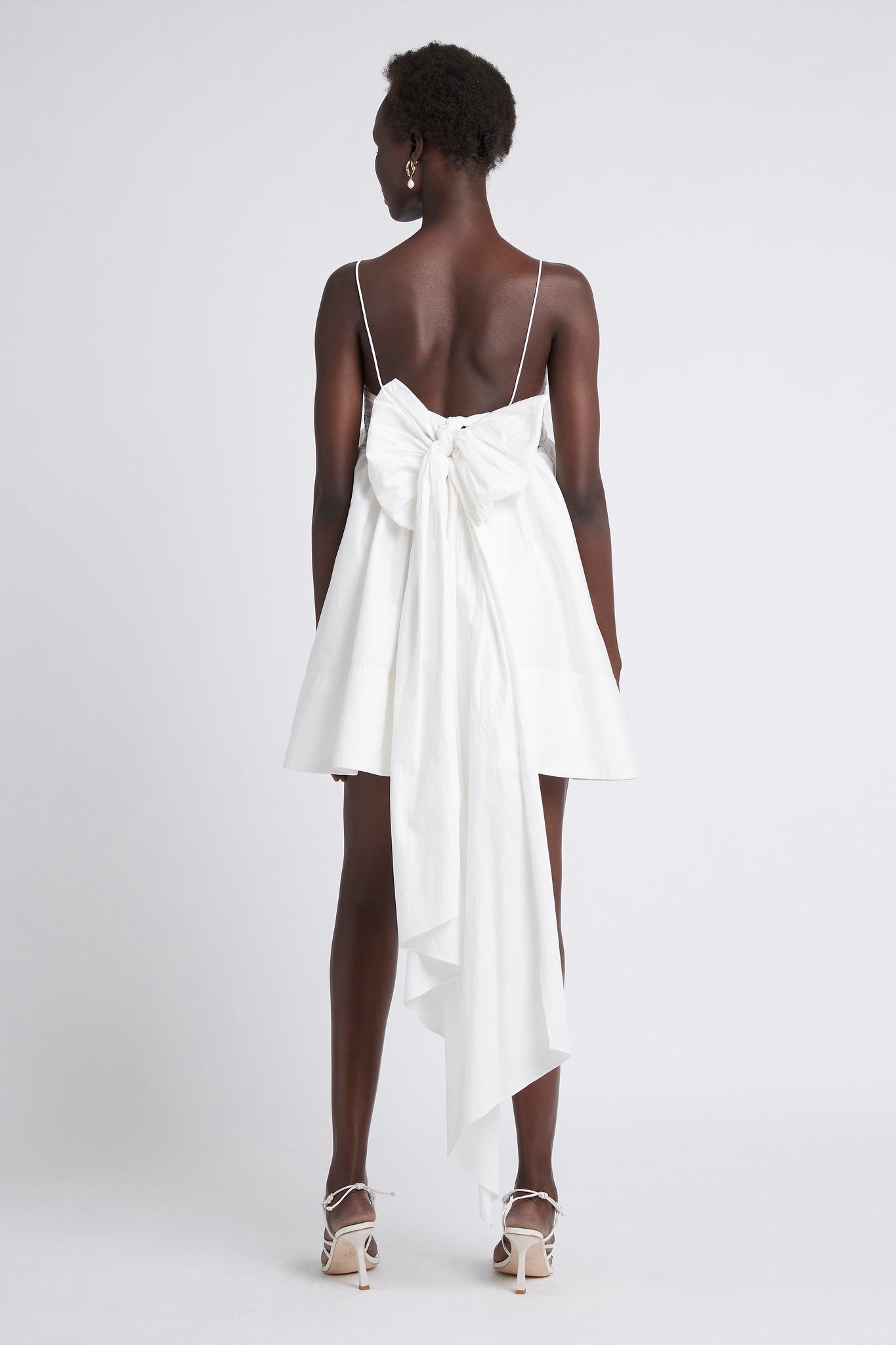 Cantina Mini Bow Back Dress | Ivory ...